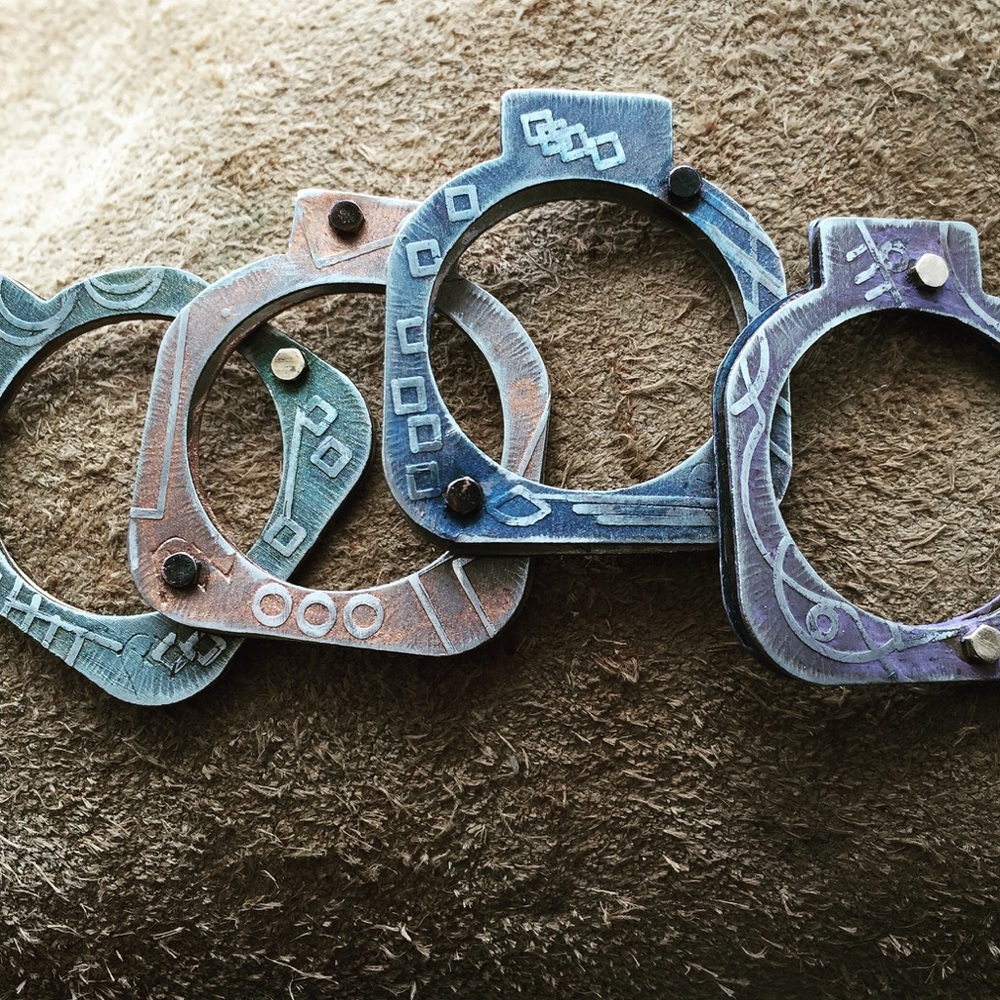 Stack rings.